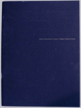Item #145647 Maria Martinez-Canas: Piedras (Stones) Series. Maria MARTINEZ-CANAS