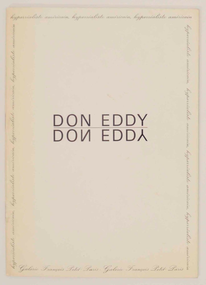 Item #145678 Don Eddy. Don EDDY.