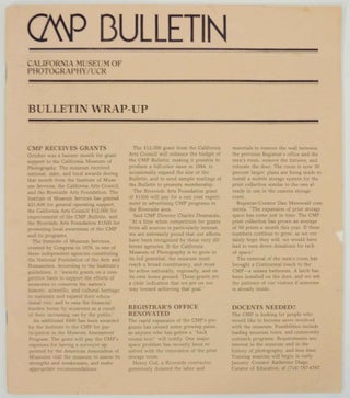 Item #145915 CMP Bulletin Volume 2 Number 4