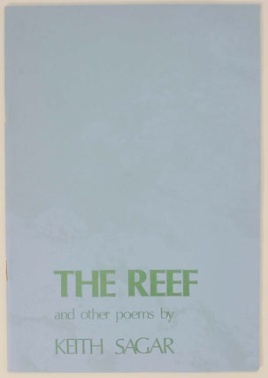 Item #146796 The Reef and Other Poems. Keith SAGAR, Ted Hughes