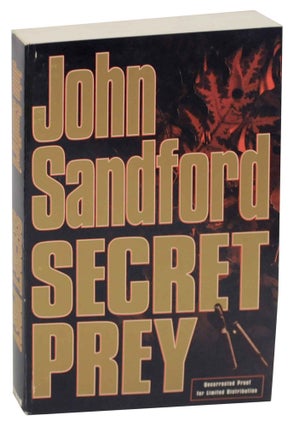 Item #147193 Secret Prey (Advance Reading Copy). John SANDFORD