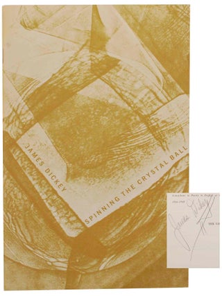 Item #147279 Spinning the Crystal Ball: Some Guess at the Future of American Poetry (Signed...