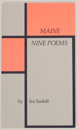 Item #147601 Maine: Nine Poems. Ira SADOFF