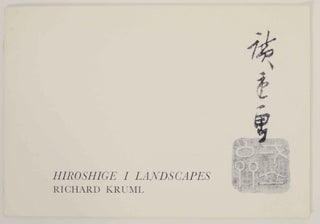 Item #147621 Hiroshige I Landscapes. Richard KRUML