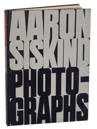 Item #148604 Photographs. Aaron SISKIND