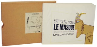 Steinberg: Le Masque. Saul STEINBERG, Michel Butor and Harold.