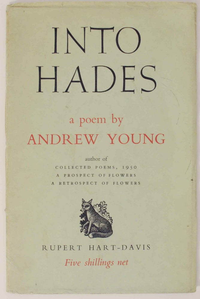 Item #148852 Into Hades. Andrew YOUNG.