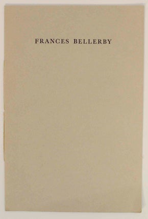 Item #148963 In Memory of Frances Bellerby, Poet Died 30 July 1975. Frances BELLERBY
