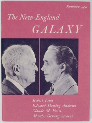 Item #149085 The New England Galaxy Vol. II, No. 1 Summer 1960. Catherine FENNELLY, Robert...