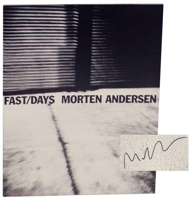 Item #149300 Fast/Days (Signed First Edition). Morten ANDERSEN.