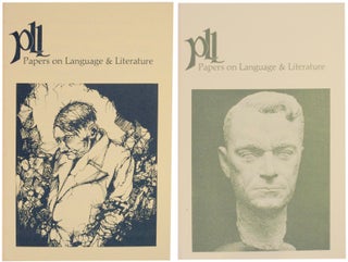 Item #149783 Papers on Language & Literature Volume 13, Number 3 and 4, Summer and Fall...