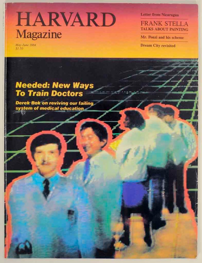 Item #149864 Harvard Magazine May-June 1984. Frank STELLA, Mary Oliver.