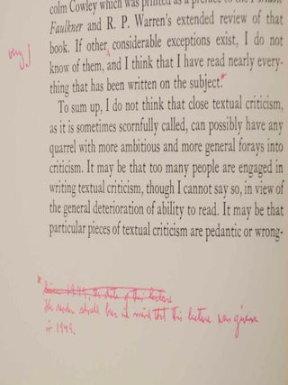 Trash The Critic and his Text: A Clarification and a Defense