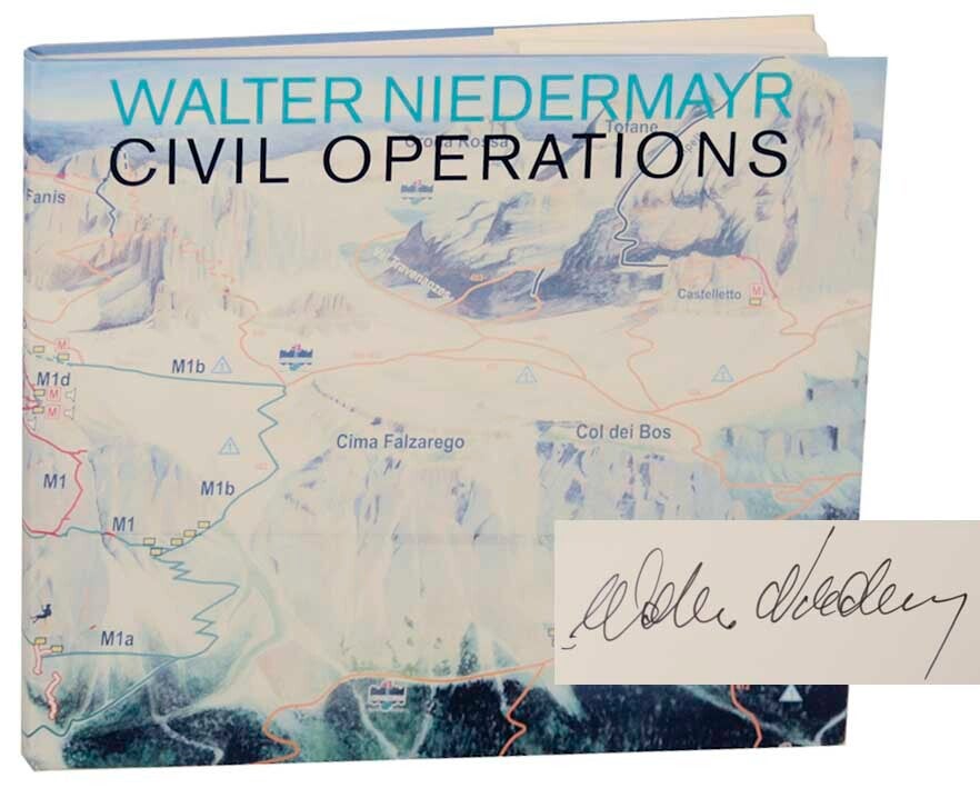 Walter Niedermayr Civil Operations / Zivile Operationen Signed 