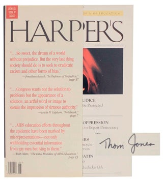 Item #151772 Nights in White Satin in Harper's Magazine May 1995 (Signed First Edition)....
