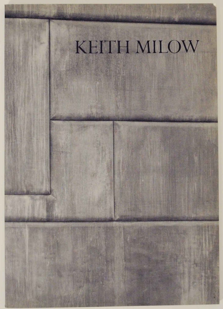 Item #152040 Keith Milow: One Hundred Drawings 1988-1989. Keith MILOW, Robert Rosenblum.
