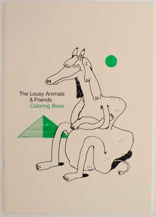 Item #152588 The Lousy Animals & Friends Coloring Book. Stefan MARX