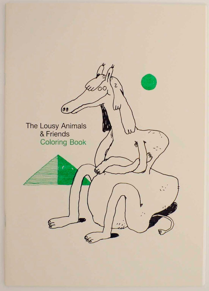 Item #152588 The Lousy Animals & Friends Coloring Book. Stefan MARX.