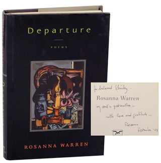 Item #152846 Departure (Signed Association Copy). Rosanna WARREN