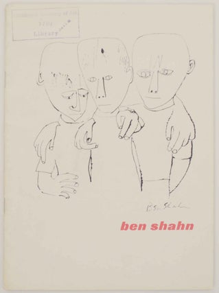 Item #153148 Ben Shahn. Ben SHAHN