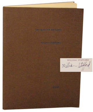 Item #153337 The Quiet of the Land (Signed Limited Edition). William STAFFORD