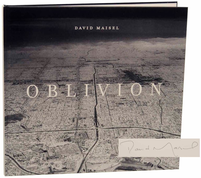 Item #153600 Oblivion (Signed First Edition). David MAISEL, William L. Fox, Mark Strand.