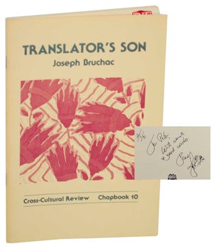 Item #154224 Translator's Son (Signed First Edition). Joseph and Kahionhes BRUCHAC
