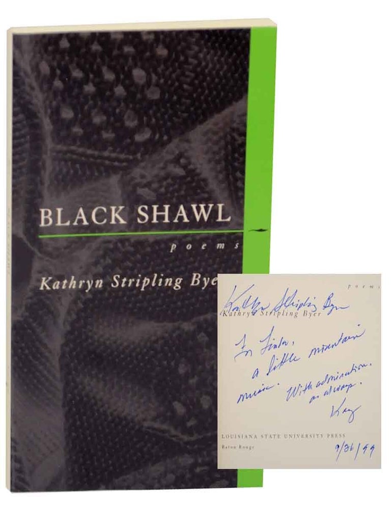 Black Shawl: Poems Signed First Edition | Kathryn Stripling BYER