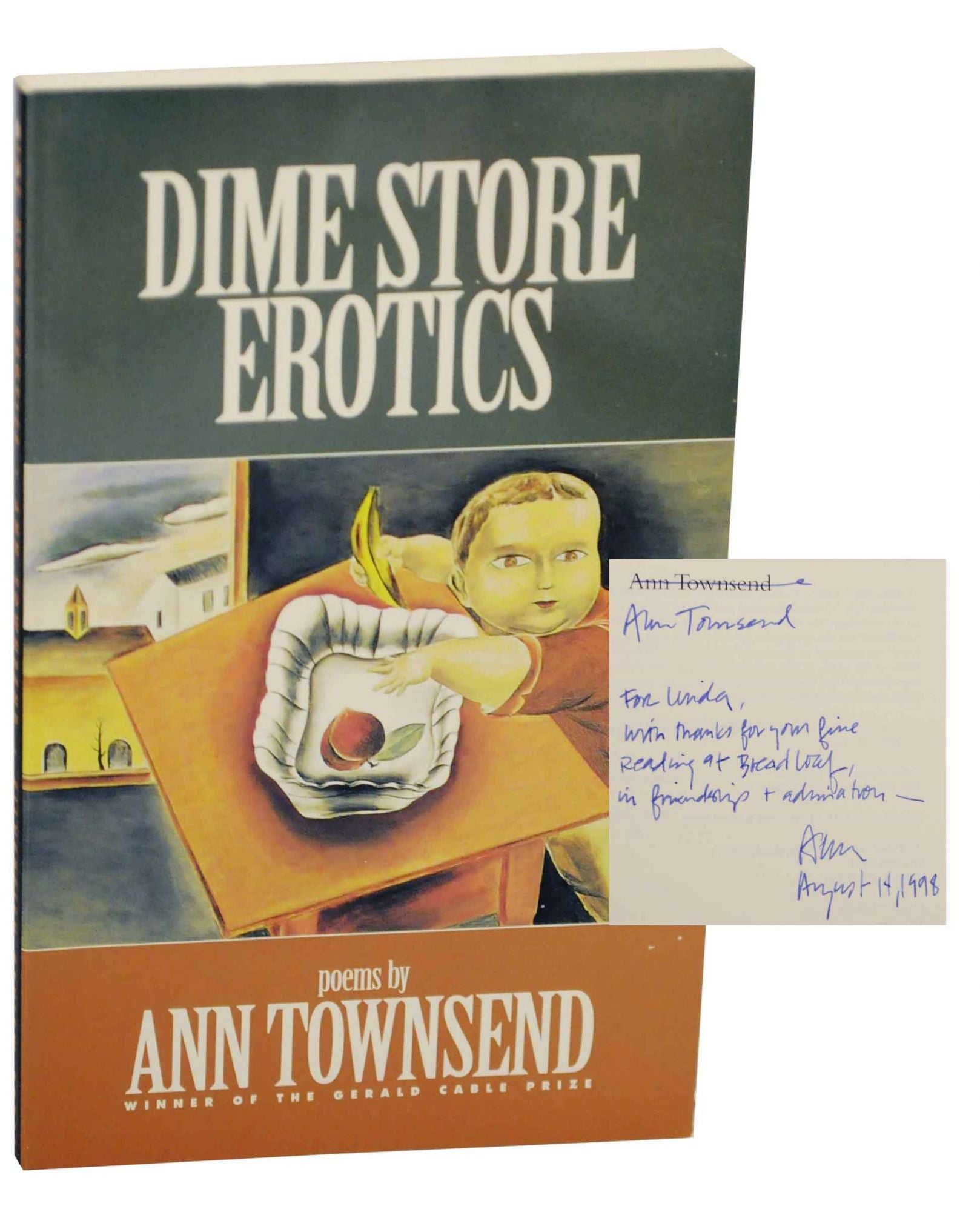 Dime Store Erotics Signed First Edition | Ann TOWNSEND