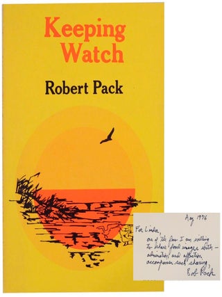 Item #154660 Keeping Watch (Signed First Edition). Robert PACK