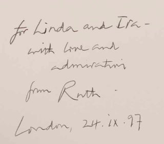 Item #155258 Sugar-Paper Blue (Signed First Edition). Ruth FAINLIGHT