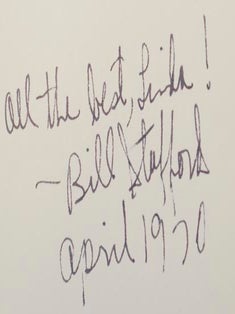Traveling Through The Dark (Signed)