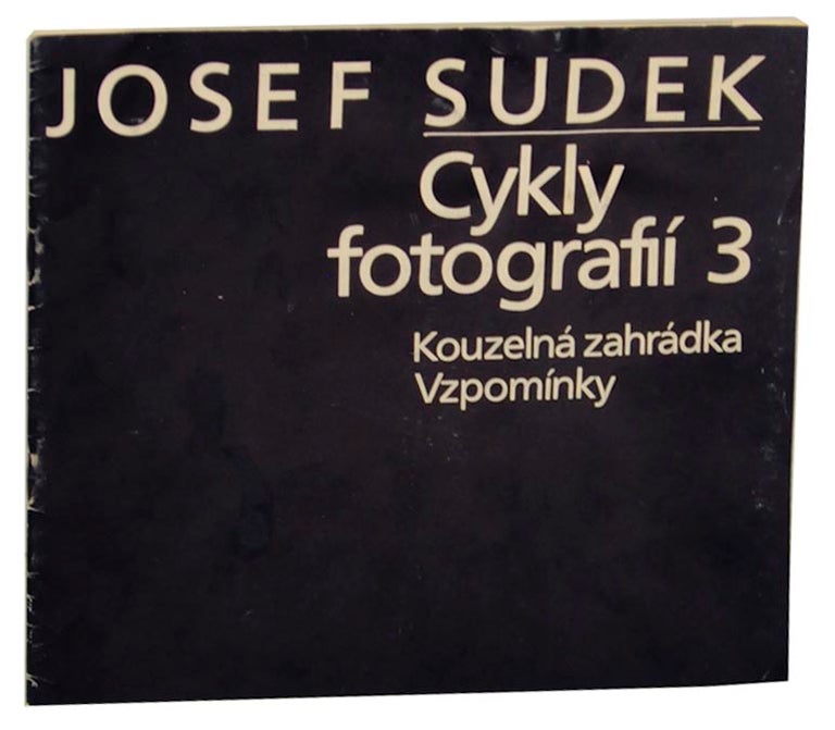 Item #155632 Cykly fotografii 3 Kouzelna zahradka Vzpominky. Josef SUDEK.