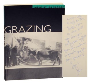 Item #156603 Grazing: Poems (Signed First Edition). Ira SADOFF