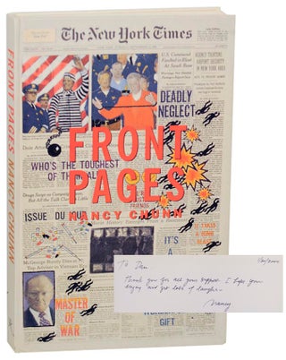 Item #157333 Front Pages (Signed First Edition). Nancy CHUNN, Gary Indiana