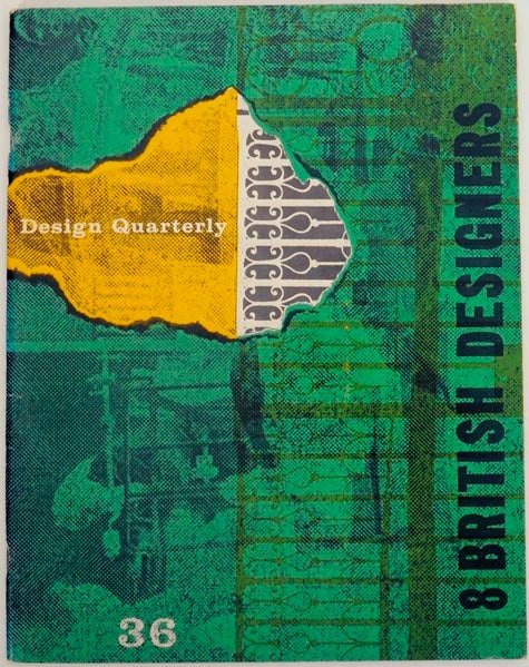 Item #157702 Design Quarterly, Issue #36 1956 8 British Designers. Meg TORBERT.