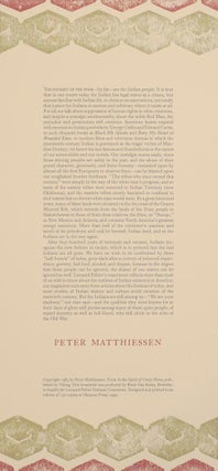 Item #157775 excerpt from In the Spirit of Crazy Horse. Peter MATTHIESSEN