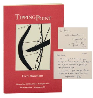Item #157859 Tipping Point (Signed Association Copy). Fred MARCHANT