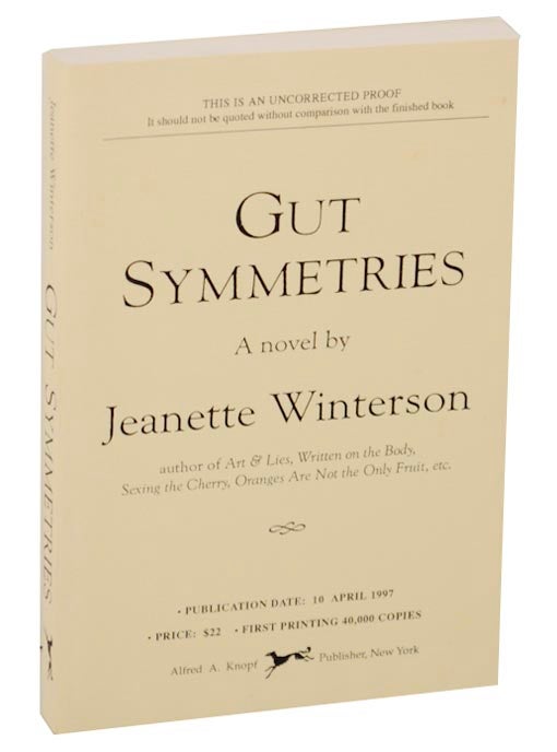 Item #157878 Gut Symmetries. Jeanette WINTERSON.