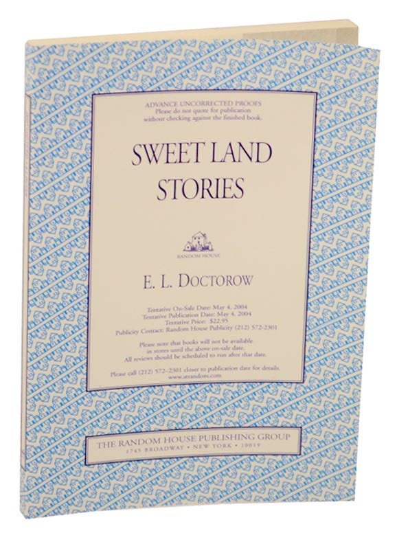 Item #158009 Sweet Land Stories. E. L. DOCTOROW.