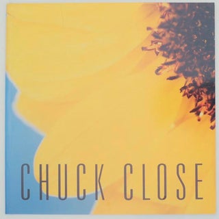 Item #158917 Chuck Close. Colin WESTERBECK, Chuck Close