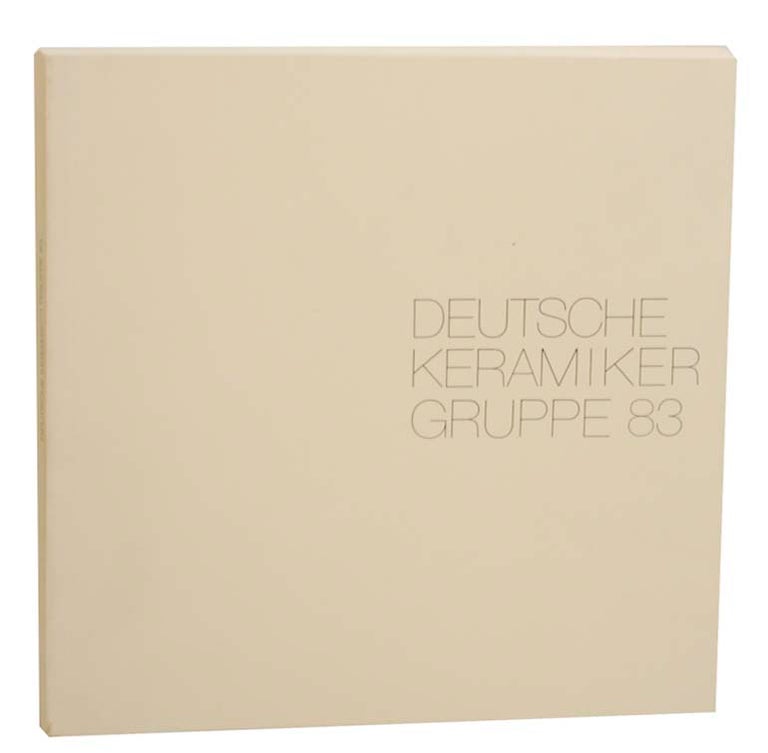 Item #159212 Deutsche Keramiker Gruppe 83. Irene DICHTE, Peter Winfried Burkner.