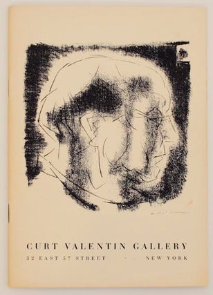 Item #159321 Closing Exhibition Sculpture Paintings and Drawings June 8, 1955. Ralph COLIN,...
