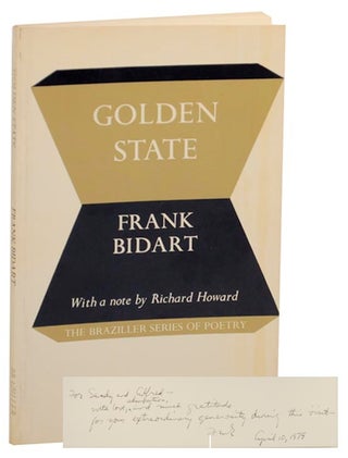 Item #160556 Golden State (Signed First Edition). Frank BIDART