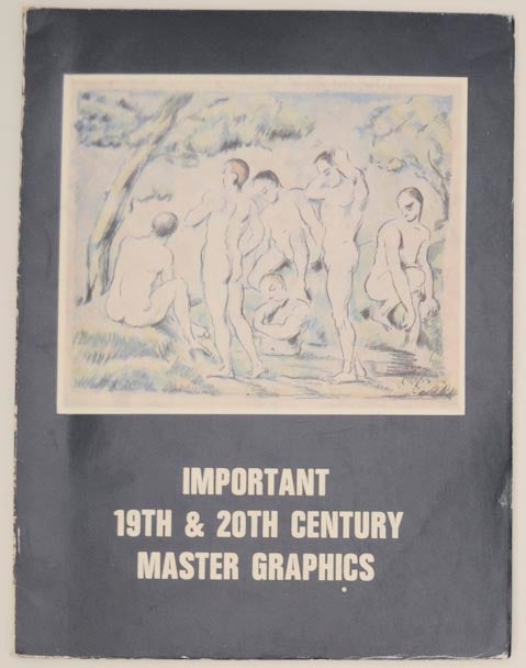 Item #161018 Important 19th & 20th Century Master Graphics