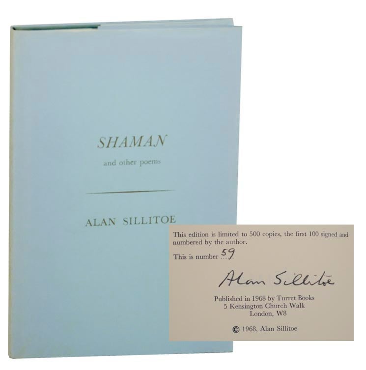 Item #161025 Shaman and Other Poems (Signed Limited Edition). Alan SILLITOE.