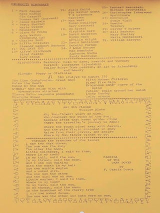 Honeypot Calendar for 1973