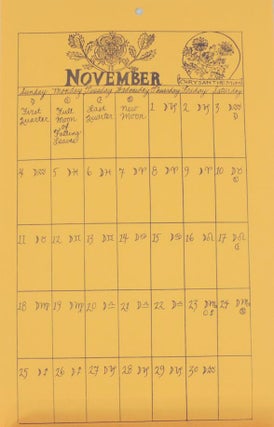 Honeypot Calendar for 1973