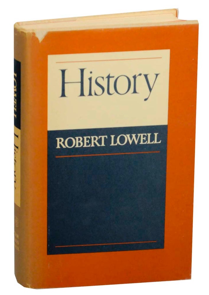 Item #161695 History. Robert LOWELL.