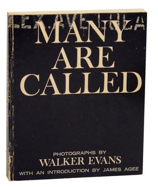 Item #161803 Many are Called. Walker EVANS, James Agee